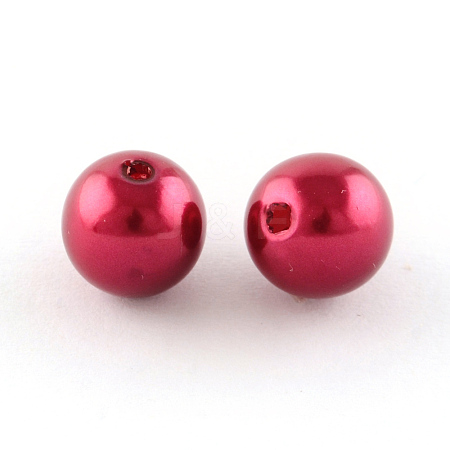 ABS Plastic Imitation Pearl Round Beads SACR-S074-20mm-A38-1