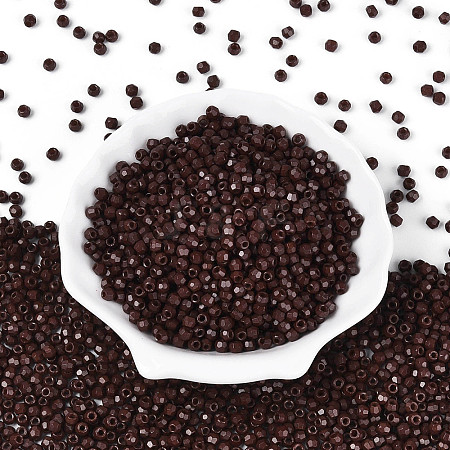 Baking Paint Pearlized Glass Seed Beads SEED-T007-21A-10-1