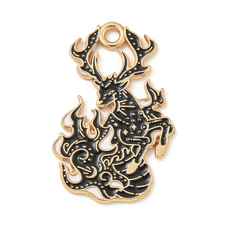 Alloy Enamel Pendants ENAM-I060-05F-1