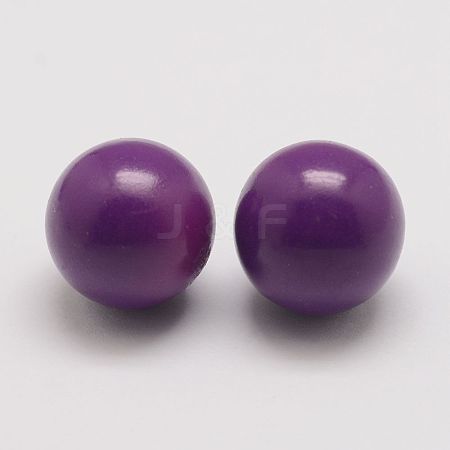 Brass Chime Ball Beads Fit Cage Pendants KK-E736-16mm-08-1