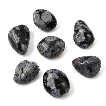 Natural Snowflake Obsidian Nuggets Display Decorations GG-CBA915D-01B-1