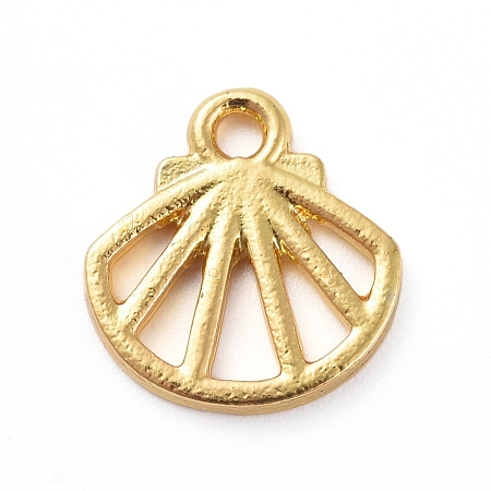 Zinc Alloy Open Back Bezel Pendants PALLOY-E577-04G-1