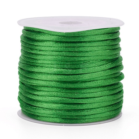 Nylon Satin Rattail Cords NWIR-L006-1.5mm-09-1