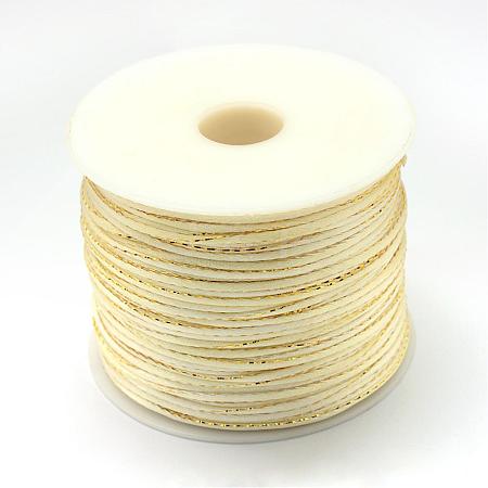 Metallic Stain Beads String Cords NWIR-R024-520-1