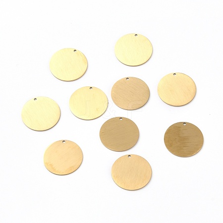 Ion Plating(IP) 304 Stainless Steel Pendants STAS-F271-02E-G-1