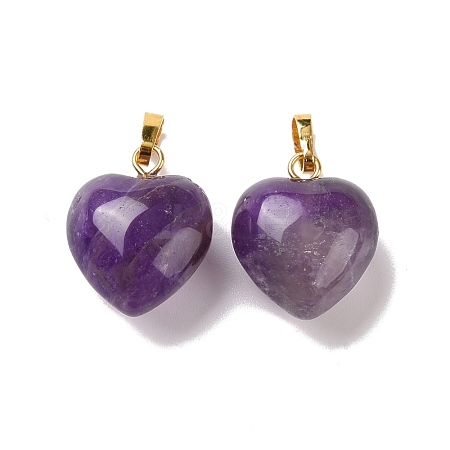 Natural Amethyst Pendants G-I311-A18-G-1