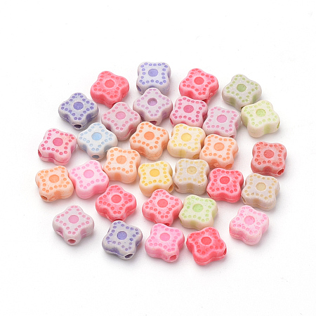 Craft Style Acrylic Beads MACR-T004-16-1