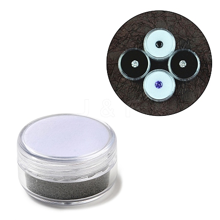 Column Plastic Loose Diamond Storage Screw Top Foam Gem Jars LS-CON-NH0001-03B-1