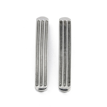 304 Stainless Steel Connector Charms STAS-M090-08P-1