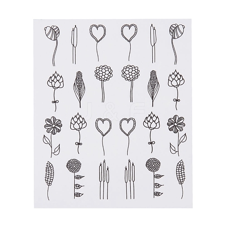 Nail Decals Stickers MRMJ-Q042-C05-1