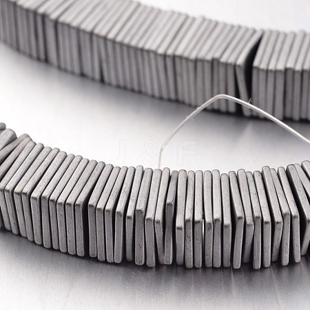 Electroplate Non-magnetic Synthetic Hematite Bead Strands X-G-F300-20B-F01-1