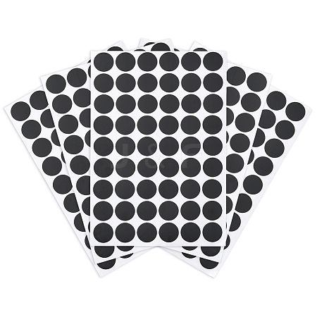 5 Sheets PVC Self-Adhesive Stickers DIY-SP0006-19C-1
