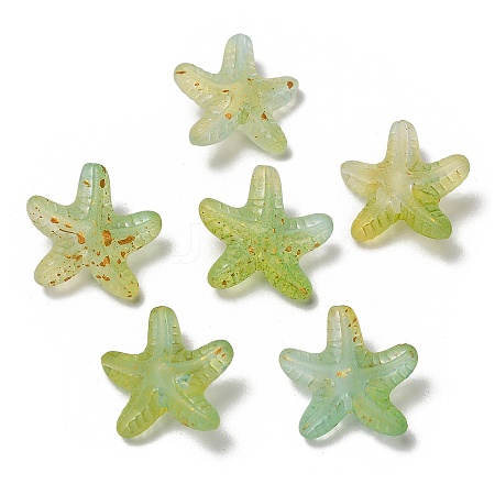 Opaque Acrylic Beads OACR-H056-02D-1