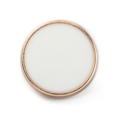 1-Hole Alloy Shank Buttons DIY-WH0304-340A-01-1