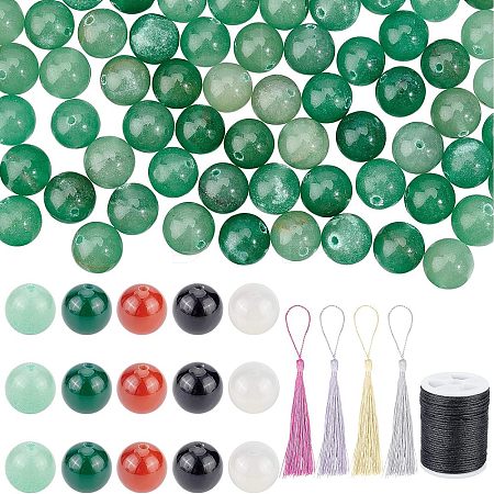 SUPERFINDINGS DIY Gemstone Necklace Making Kits DIY-FH0004-38-1