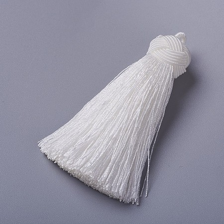 Nylon Tassel Pendants FIND-I009-C02-1