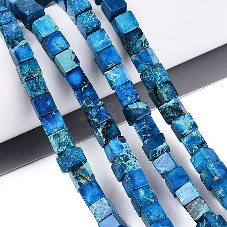 Natural Imperial Jasper Beads G-Q606-43A-02-1