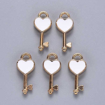 Alloy Enamel Pendants ENAM-S121-057B-1