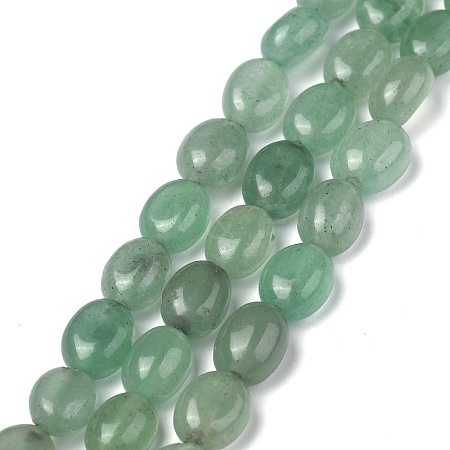Natural Green Aventurine Beads Strands LS-G-Z006-A15-1