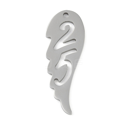 Non-Tarnish 304 Stainless Steel Pendants STAS-L279-007P-1