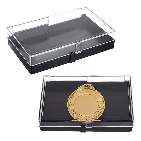 Plastic Presentation Boxes for Badge Storage & Display AJEW-WH0502-10-1