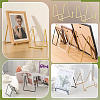 16Pcs Iron Display Easel Stands for Photo Frames ODIS-WA0001-02-6