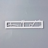 Food Grade Plastic Cookie Cutters LS-DIY-L020-21-3
