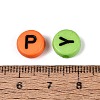 Opaque Acrylic Enamel Beads SACR-Q001-15A-4