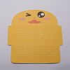 Animal Cartoon Paper Greeting Cards DIY-WH0161-09J-2