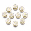 Alloy Enamel Beads ENAM-N052-006-01B-RS-1