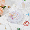 Shell Shape Glass Jewelry Plates DJEW-WH0058-09-5