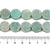 Natural Amazonite Carved Beads Strands G-B134-A01-01-5