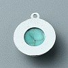 Opaque Resin Pendants RESI-TAC0010-80A-2