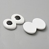 Plastic Doll Craft Eyes Cabochons KY-WH0048-50A-2