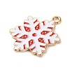 Alloy Enamel Pendants LS-ENAM-B030-02G-16-2