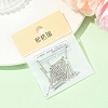 SHEGRACE Brass Connector Charms XGR0133P-111P-6