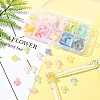 130Pcs 10 Colors Gradient Color Transparent Acrylic Beads OACR-FS0002-05-8