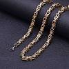 Stainless Steel Byzantine Chains Necklaces for Men FS-WG56795-188-1