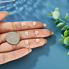 6Pcs 925 Sterling Silver Hollow Initial Beads STER-TA0001-53G-7