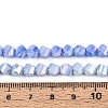 Anti-Tarnish Electroplate Glass Beads Strands GLAA-T025-6mm-14B-2