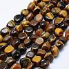 Natural Tiger Eye Beads Strands G-K203-28A-1