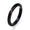 Dyed & Heated Natural Striped Agate/Banded Agate Finger Rings for Women RJEW-Z075-01P-2