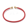 Braided Carbon Steel Wire Bracelet Making MAK-A017-B11-1