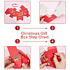 Gorgecraft 12 Sets 3 Colors Christmas Gift Boxes CON-GF0001-12-6