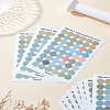 10 Sheets Paper Decorations Stickers DIY-LP0003-79-1