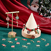   68Pcs 17 Style Christmas Themed Alloy Enamel Pendants FIND-PH0010-59-2