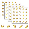 Rectangle Plastic Self-Adhesive Restaurant Menu Label Stickers AJEW-WH20177-002-1
