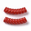 Opaque Acrylic Beads OACR-A016-03G-2