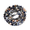 Natural Sodalite Beads Strands G-G189-D13-03-3