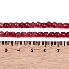 Natural Striped Stone Beads Strands X-G-D315-A01-05-4mm-4